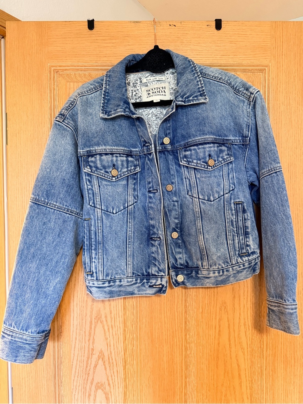 Scotch & Soda Medium Blue Women's Denim Jacket